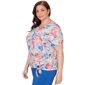 Plus Size Alfred Dunner The Royal Treatment Butterfly Wing Blouse - image 3
