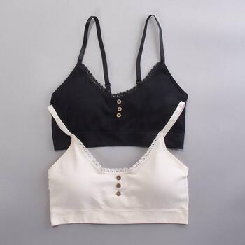 Laura Ashley Removable Pads Bras for Women
