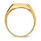 Mens Gentlemen’s Classics™ 14kt. Gold Onyx & Diamond Cross Ring - image 2