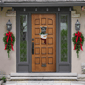 Northlight 30in. Pre-Lit Dakota Red Pine Christmas Teardrop Swag - image 2