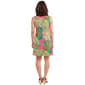 Petite MSK Sleeveless Floral Half Zip Neck A-Line Dress - image 2