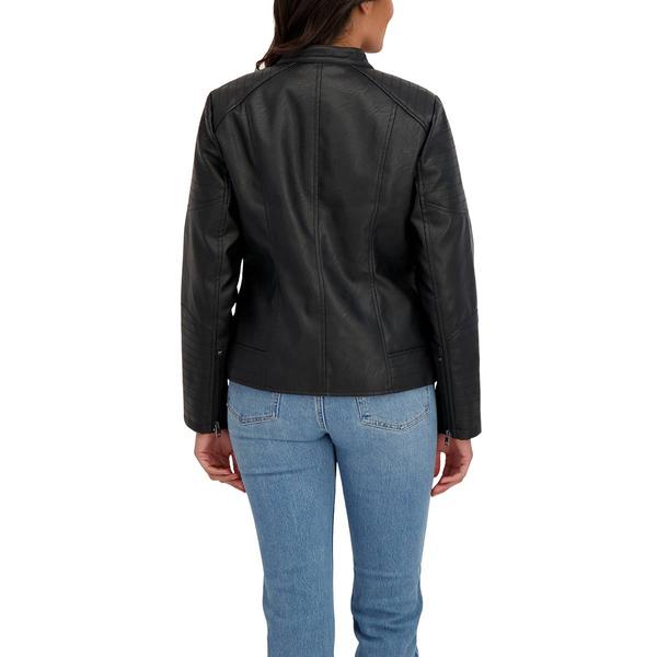 Womens Sebby Polyurethane Leather Faux Fur Lining