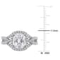 Gemstone Classics&#8482; 10kt. White Gold White Sapphire Ring - image 4