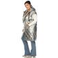 Womens White Mark Metallic Diamond Puffer Vest - image 2