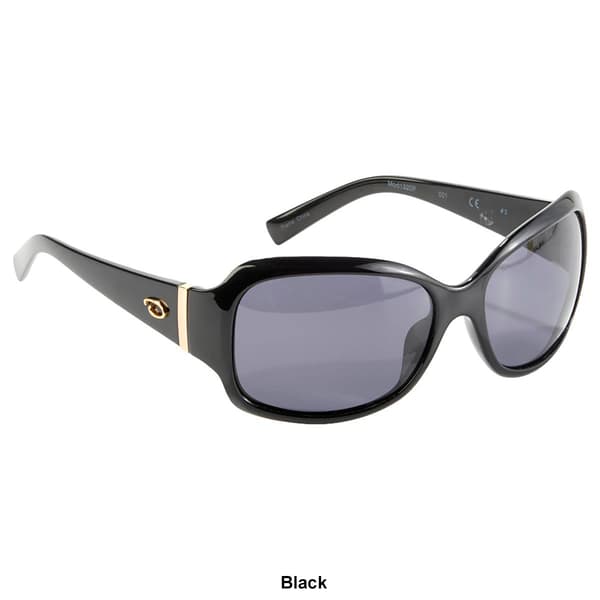 Womens O by Oscar Tortoise Rectangle Sunglasses - image 