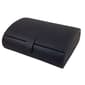 Unisex Mele & Co. Parker Faux Leather Watch Case - Black - image 1