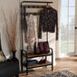 Baxton Studio Aislin Vintage Rustic Industrial Entryway Hall Tree - image 7