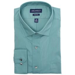 Mens Big & Tall Architect(R) Performance Dress Shirt - Calla Green