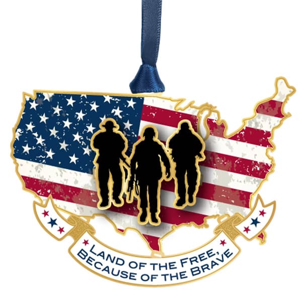 Beacon Design Land of the Free Ornament - image 