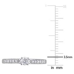 Diamond Classics™ 1/3ctw. Diamond Sterling Silver Ring