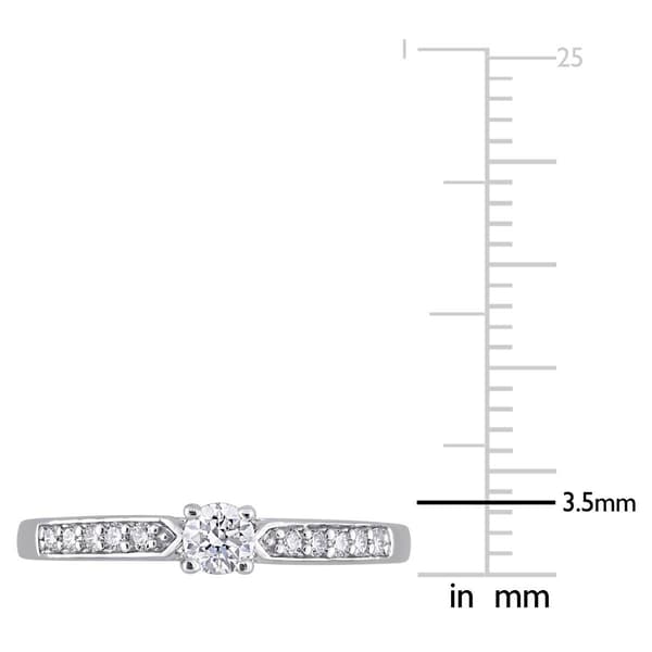 Diamond Classics™ 1/3ctw. Diamond Sterling Silver Ring
