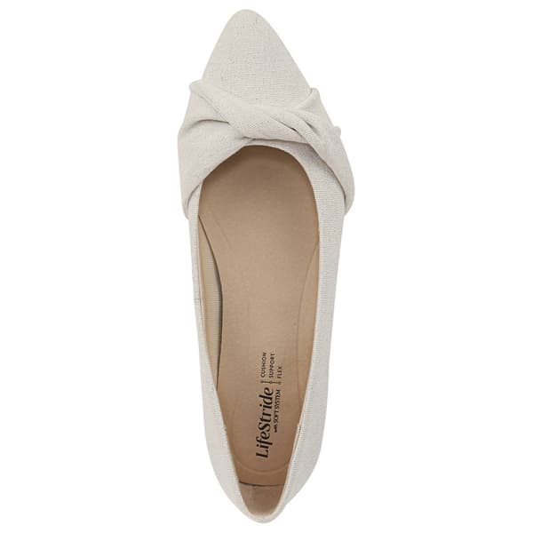 Womens LifeStride Palm Pointed Toe Ballet Flats