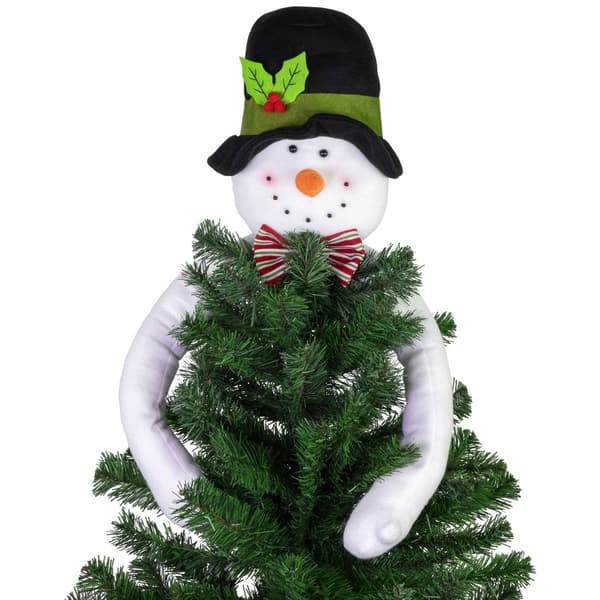 Northlight Seasonal 25in. Plush Snowman Christmas Tree Topper
