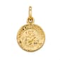 Gold Classics&#40;tm&#41; 14kt. Gold St. Christopher Medal Charm - image 1