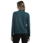 Womens Rafaella® Shirred Split Neck Top - image 1