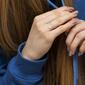 Sophia B 1/8ctw. Baguette Marquise Diamond Ring - image 6