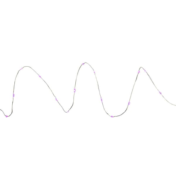 Northlight Seasonal 20ct. Purple LED Micro Fairy Christmas Lights