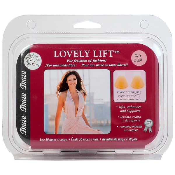 Womens Braza Silicone Lift Bra Accessory C/D - image 