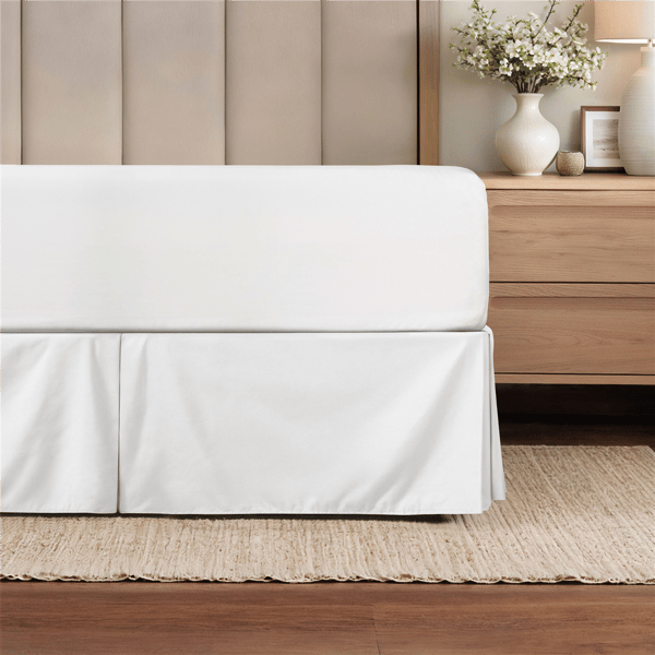 Soft Essentials Premium Pleated Dust Ruffle Bed Skirt - image 