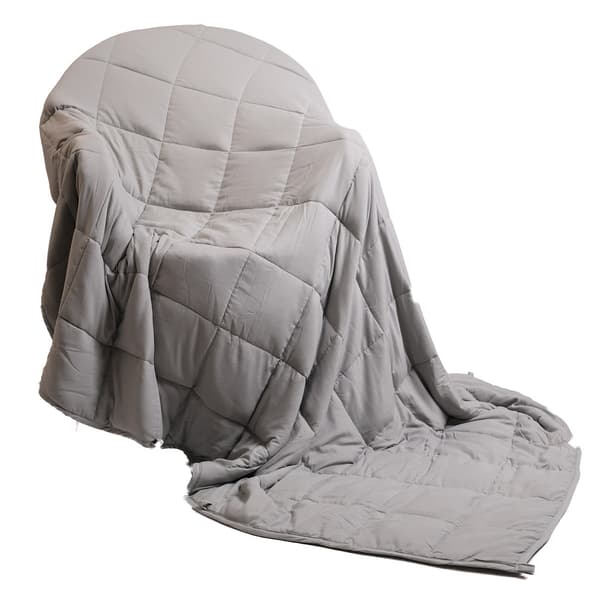 Kathy Ireland Weighted Blanket with Glass Beads