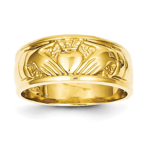 Gold Classics(tm) 14kt. Gold Claddagh Ring - image 