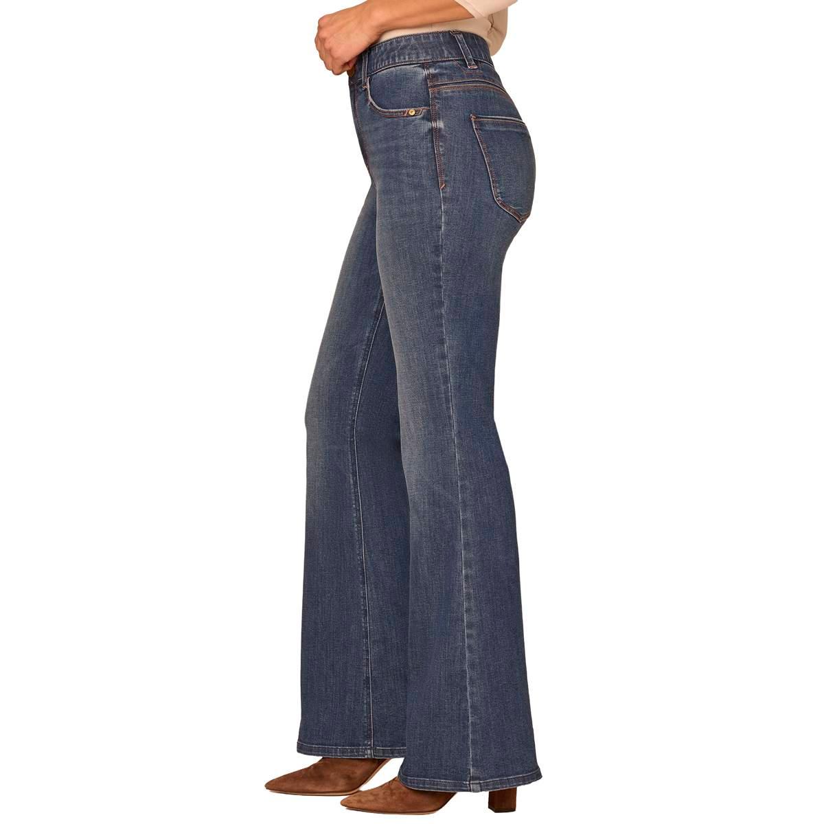 Petite Democracy “Ab”solution® High Rise Out There Flare Jeans
