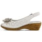 Womens Spring Step Belford Slingback Sandals – White - image 3