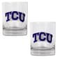 NCAA Texas Christian Horned Frogs Rocks Glass Set - image 1