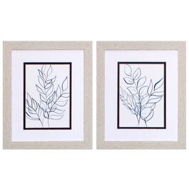 Propac Images&#40;R&#41; 2pc. Blue Stems Wall Art