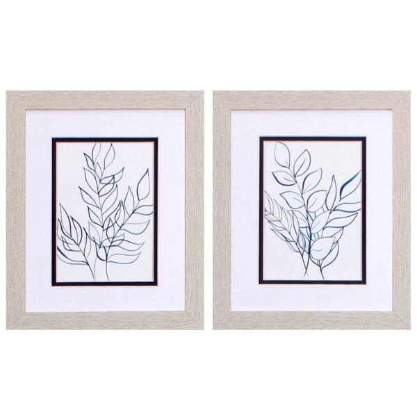 Propac Images&#40;R&#41; 2pc. Blue Stems Wall Art - image 