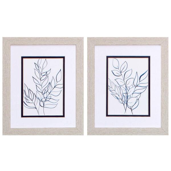 Propac Images&#40;R&#41; 2pc. Blue Stems Wall Art - image 