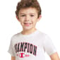 Boys (4-7) Champion® Graphic Tee & Knit Shorts Set - Bright White - image 3