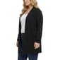 Plus Size NY Collection Long Sleeve Solid Cardigan w/Pockets - image 3