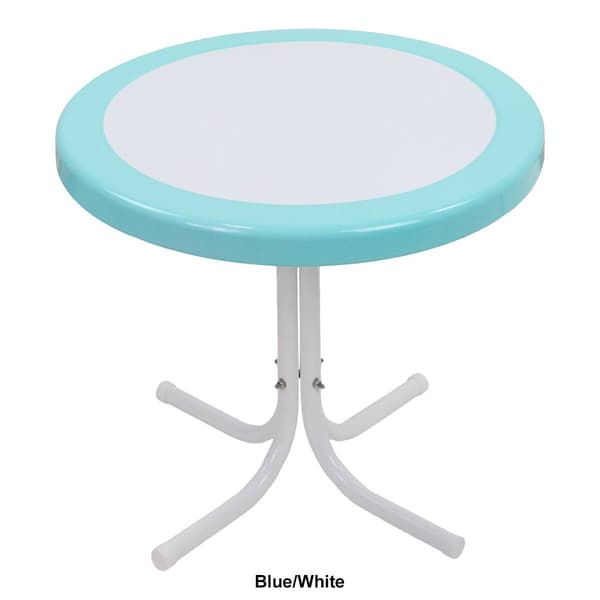 Northlight Seasonal 22in.Outdoor Retro Tulip Side Table