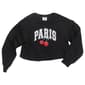 Girls (7-16) Jolie & Joy Long Sleeve Paris Bubble Hem Crewneck - image 2