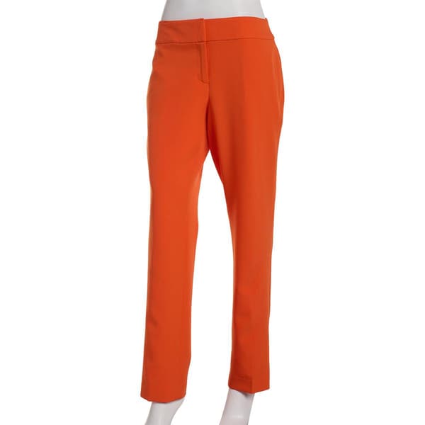 Womens Kasper Julia Stretch Solid Crepe Pants