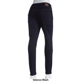 Womens Tahari Erin Triple Button Skinny Jeans