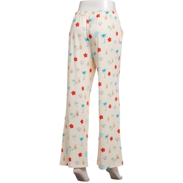 Plus Size Muk Luks Sandy Beach Pajama Pants with Pockets