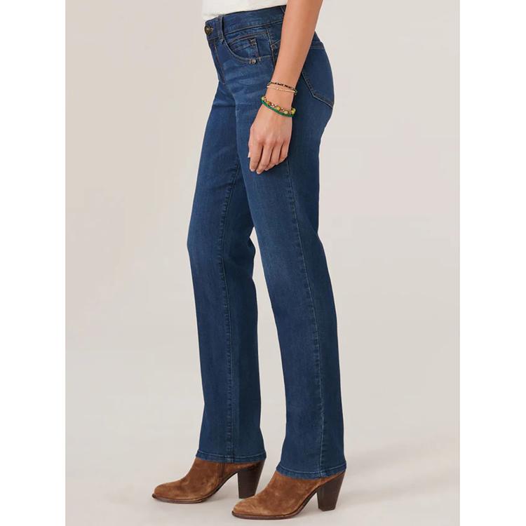 Petite Democracy “Ab”solution® Booty Lift Straight Indigo Jeans