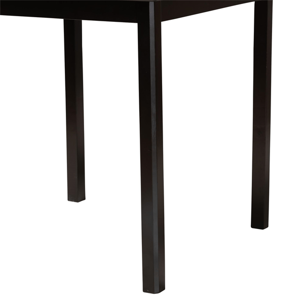 Baxton Studio Lenoir Modern Wood Counter Height Pub Table