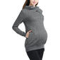 Womens Glow & Grow&#174; Asymmetrical Maternity Hoodie - image 3