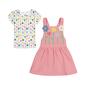 Baby Girl &#40;12-24M&#41; KHQ 3pc Floral Top & Skirtall  Set - image 2
