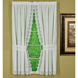 Heirloom Embroidered Curtain Panel Pairs