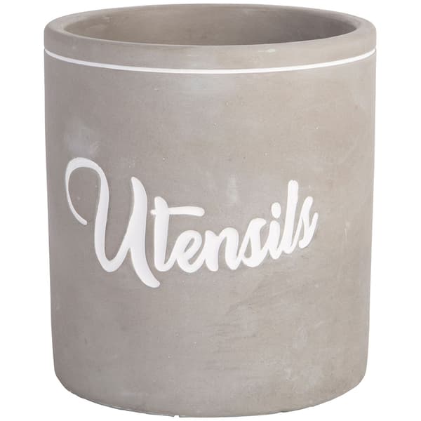 Home Essentials 6.7in. Utensil Crock - image 