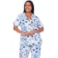 Plus Size White Mark 2pc. Tropical Pajama Set - image 4