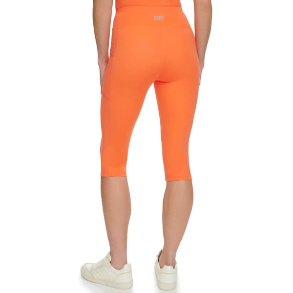 Womens DKNY Balance High Waist Pedal Pushers Capri Leggings