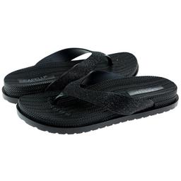 Womens Capelli New York Glitter Textured Flip Flops
