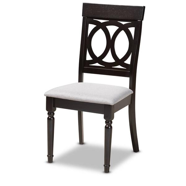 Baxton Studio Lucie Wooden Dining Chair - Set of 4
