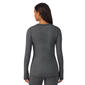 Womens Cuddl Duds® Ultra Cozy Long Sleeve Crew Neck - image 7