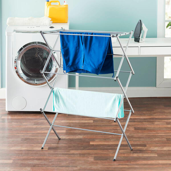 Home Basics 3 Tier Collapsible Drying Rack - image 